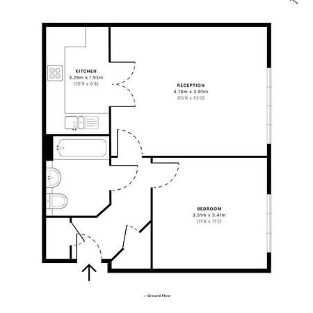 Lovely 1 Bed Apartment, 15Mins From Central ลอนดอน ภายนอก รูปภาพ