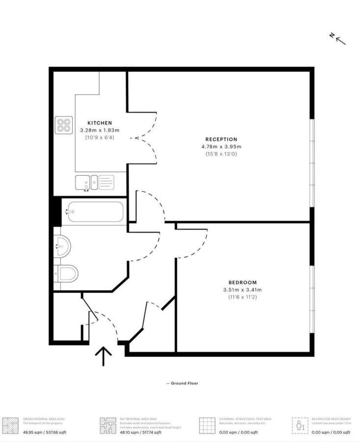Lovely 1 Bed Apartment, 15Mins From Central ลอนดอน ภายนอก รูปภาพ